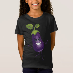 Dab Eggplant Dancing Dabbing Eggplant Fruit T-Shirt