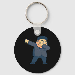 Dab Kim Jong Un Funny Dabbing Meme North Korea Lea Key Ring