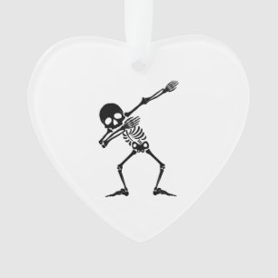 Dab skeleton dabbing skeleton - skull men shirt ornament