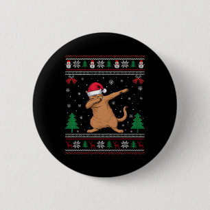 Dabbing A 6 Cm Round Badge