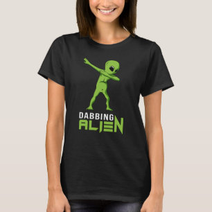 Dabbing Alien Area 51 Ufo Space Aliens Funny Gift T-Shirt