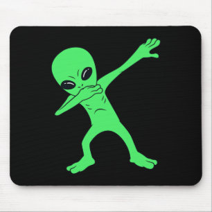 Dabbing Alien Halloween Fun Dab Boys Kids Girl  Mouse Mat