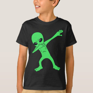 Dabbing Alien Halloween Fun Dab Boys Kids Girl T-Shirt
