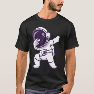 Dabbing Astronaut Spaceman In Space T-Shirt
