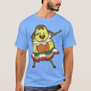 Dabbing Avocado Girl Cinco De Mayo T-Shirt