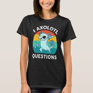 Dabbing Axolotl  Kids I Axolotl Questions Salamand T-Shirt