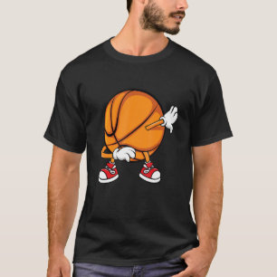 Dabbing Basketball   Basketball Player Coach Sport T-Shirt
