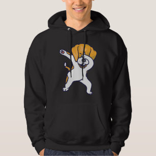 Dabbing Beagle Cool Groovy I Love Dab Dogs    Hoodie