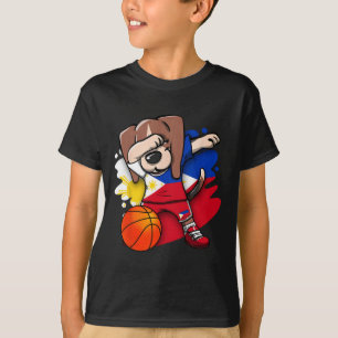 Dabbing Beagle Philippines Jersey Philippine Sketl T-Shirt