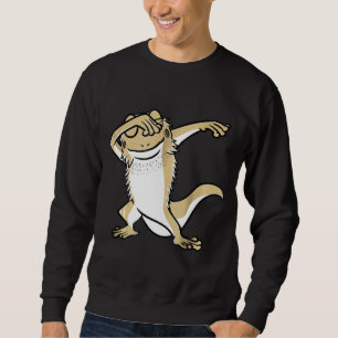 Dabbing Bearded Dragon Dab Dance Animal Sweatshirt