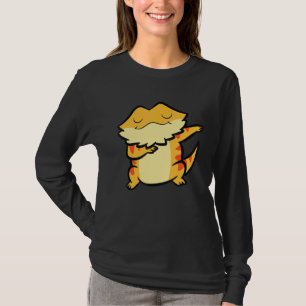 Dabbing Bearded Dragon Reptile Lizard Bearded Drag T-Shirt