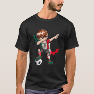 Dabbing Boy Mexico Soccer Mexico Jersey Football B T-Shirt