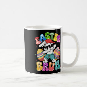 Dabbing Bunny Easter Bruh Meme Funny Saying Teens  Coffee Mug