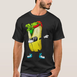 Dabbing Burrito Funny Mexican Food T-Shirt