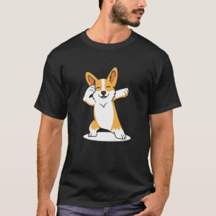 Dabbing Cardigan Welsh Corgi Dog Cute Dog Breed Da T-Shirt