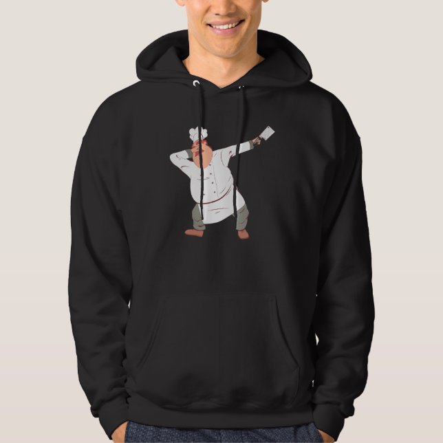 Dabbing Chef Culinary Cooking Cook Kitchen Restaur Hoodie (Front)