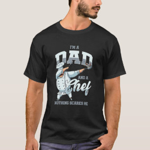 Dabbing Chef Dad Father Cook Restaurant Kitchen T-Shirt