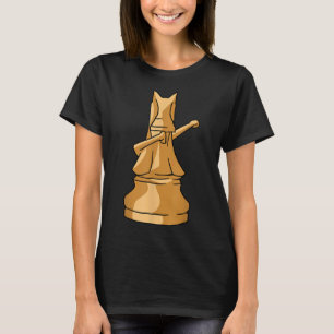 Dabbing Chess Knight Dab Dance Funny Checkmate Pun T-Shirt