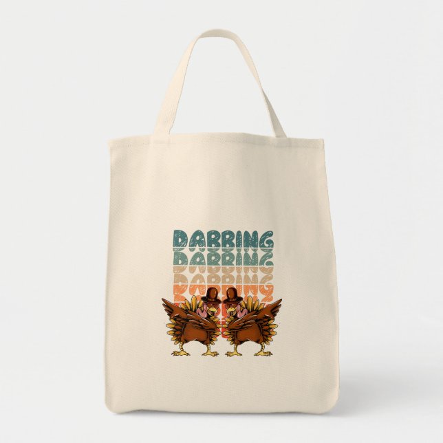 Dabbing Chickens | Funny & Cool Dab Tote Bag (Front)
