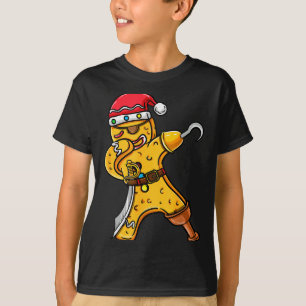Dabbing Christmas Gingerbread Rate Halloween  T-Shirt