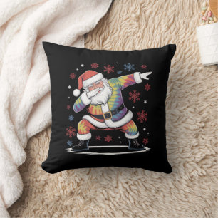 Dabbing Christmas Santa Ugly Christmas Xmas Cushion