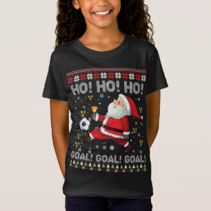 Dabbing Christmas Soccer Ho Santa Elf Ugly Sweater
