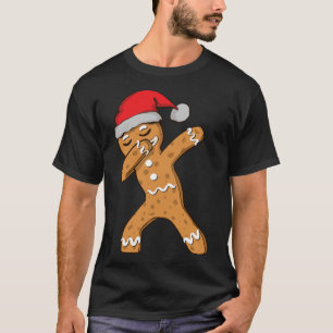 Dabbing Dab Gingerbread Man Christmas T-Shirt