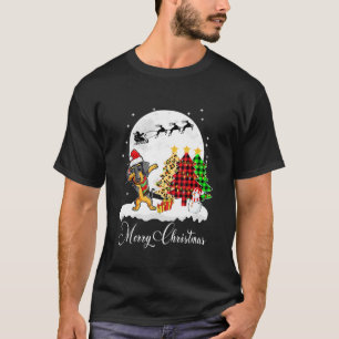 Dabbing Dachshund Dab Dog Christmas Tree Xmas T-Shirt