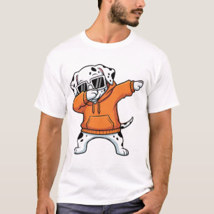Dabbing Dalmatian Funny Cute Dab Dance T-Shirt