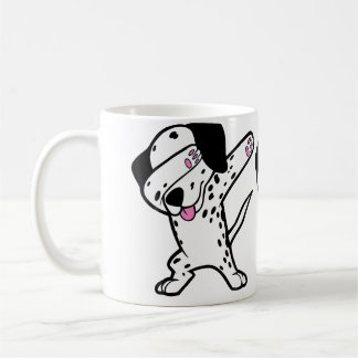 Dabbing Dalmatian Funny Dalmation Dog Dab Dance Coffee Mug