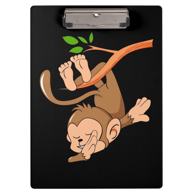 Dabbing Dance Monkey Clipboard (Front)