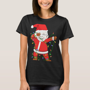 Dabbing Dr Fauci Evil Elf Dog Anti Mask Vaccine Ma T-Shirt