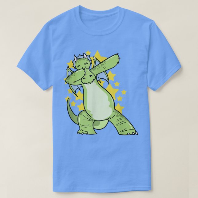 Dabbing Dragon  T-Shirt (Design Front)