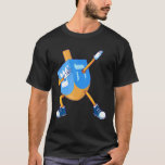 Dabbing Dreidel Funny Hanukkah Chanukah For Kids G T-Shirt<br><div class="desc">Dabbing Dreidel Funny Hanukkah Chanukah For Kids Girls Boys</div>