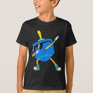 Dabbing Dreidel Hanukkah Dancing Chanukah Toddler  T-Shirt