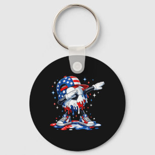 Dabbing Drip Soccer Ball Boys Men Kids Toddler 4th Key Ring