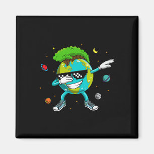 Dabbing Earth Recycling Conversation Space Science Magnet