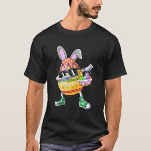 Dabbing Easter Bunny Family Matching Toddler Boys T-Shirt