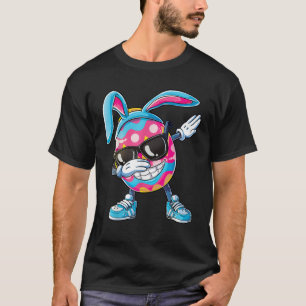 Dabbing Easter Egg Boys Kids Girls Hunter Hunting  T-Shirt