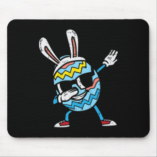 Dabbing Easter Egg Bunny Cute Dab Dance Boys Kids  Mouse Mat