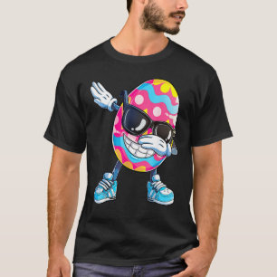 Dabbing Easter Egg Hunter Hunting Dab Sunglasses B T-Shirt