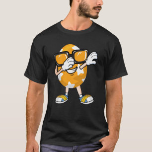 Dabbing Easter Egg Sunglasses Boys Kids Girls Hunt T-Shirt