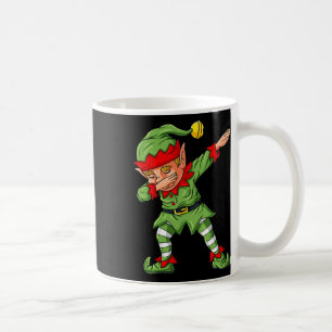 Dabbing Elf Family Matching Christmas Boys Girls K Coffee Mug