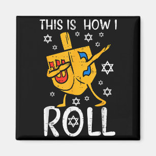 Dabbing Elf Squad Christmas Matching Family Men Bo Magnet