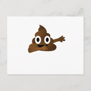 Dabbing Emoji  Funny Birthday Gift  Kids Men Women Postcard