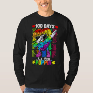 Dabbing Fidget Toy 100 Days Of School And Still Po T-Shirt