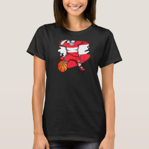Dabbing French Bulldog Austria Basketball Fan Jers T-Shirt