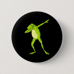 Dabbing Frog For Kids-boys &amp; Girls Funny Anima 6 Cm Round Badge