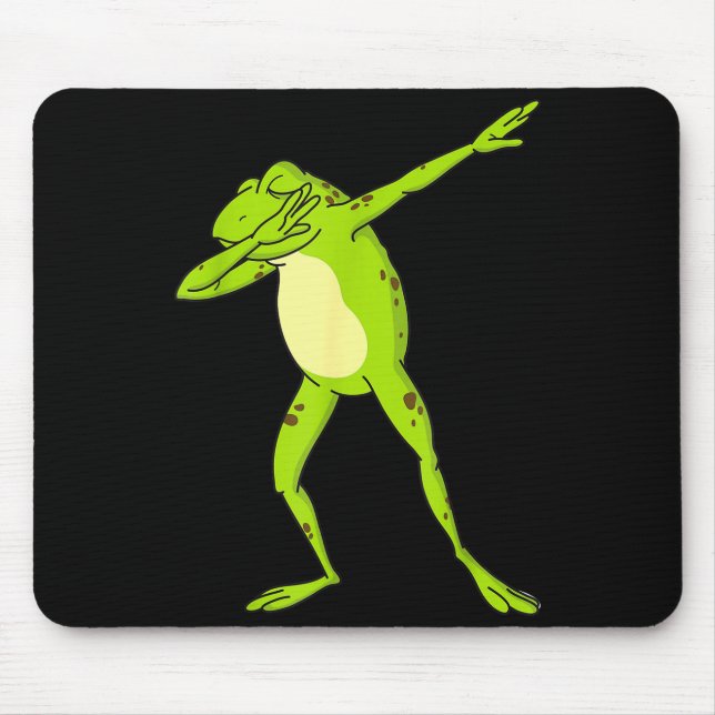 Dabbing Frog For Kids-boys &amp; Girls Funny Anima Mouse Mat (Front)