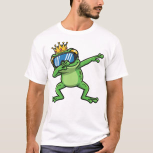 Dabbing Frog Funny Cute Dab Dance T-Shirt